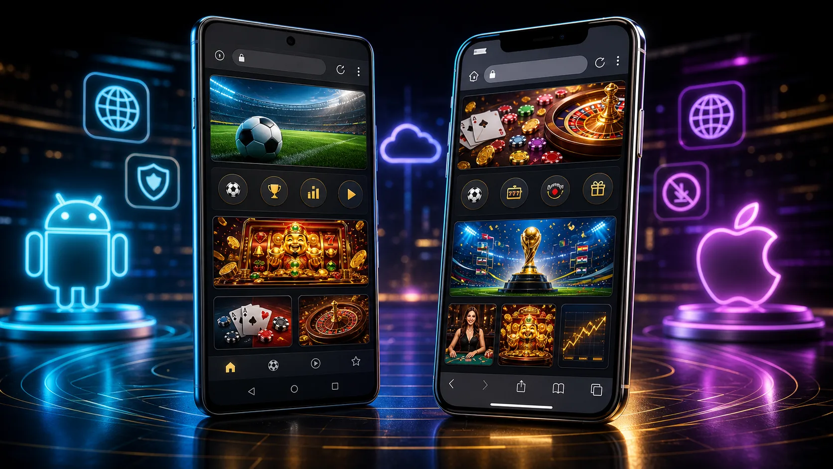 Experiência doublebet compatível com Android e iOS no navegador mobile